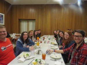 Eating Together at College Montreat 